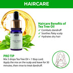 Nykaa Naturals Tea Tree Essential Oil For Acne & Hair Fall Control Solution - 100% Natural