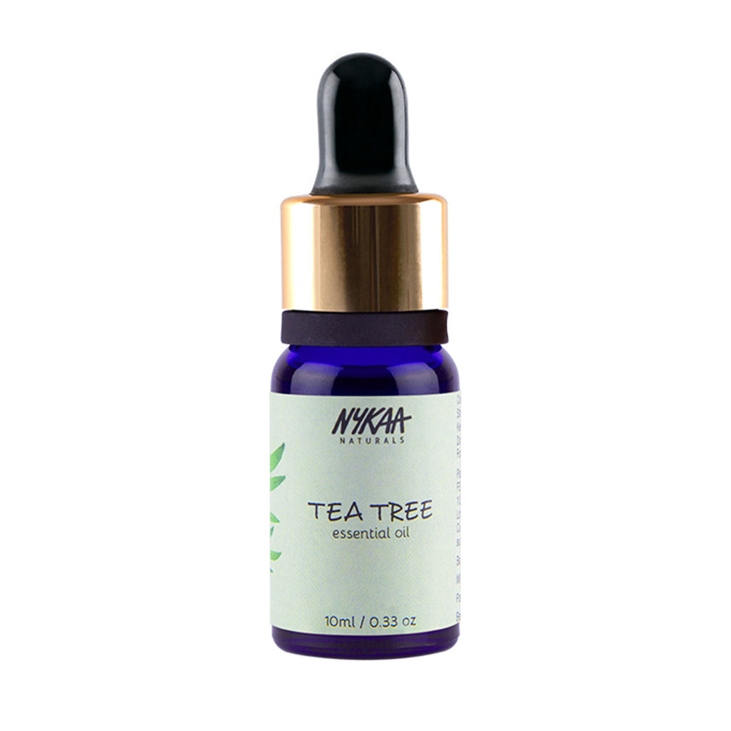Nykaa Naturals Tea Tree Essential Oil For Acne & Hair Fall Control Solution - 100% Natural