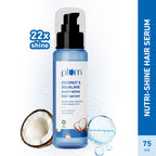 Plum Coconut & Squalane Nutri-Shine Hair Serum For Smooth- Shiny Hair