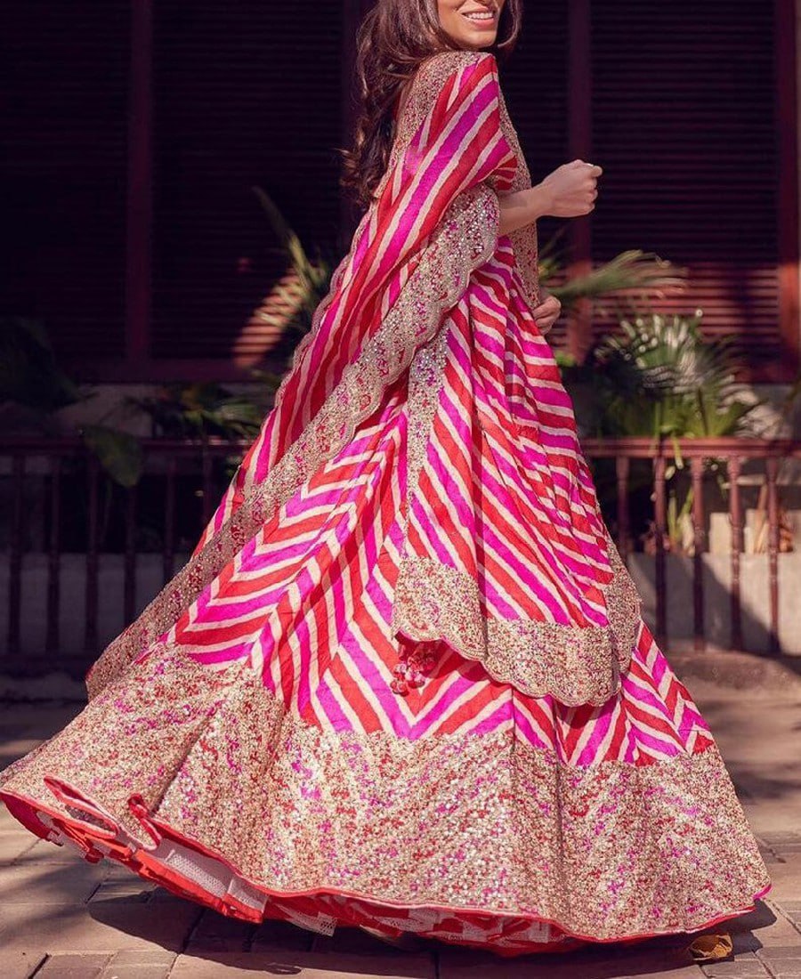 Lehenga Mart Glamorous Designer Lehenga Choli for Bridal and Bridesmaids Wedding Wear Choli