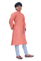 DEIANA'S Casual Designer Kurta Pyjama Set For Boys And kids (Peach)