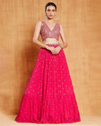 Lehenga Mart Glamorous Designer Lehenga Choli for Bridal and Bridesmaids Wedding Wear Choli