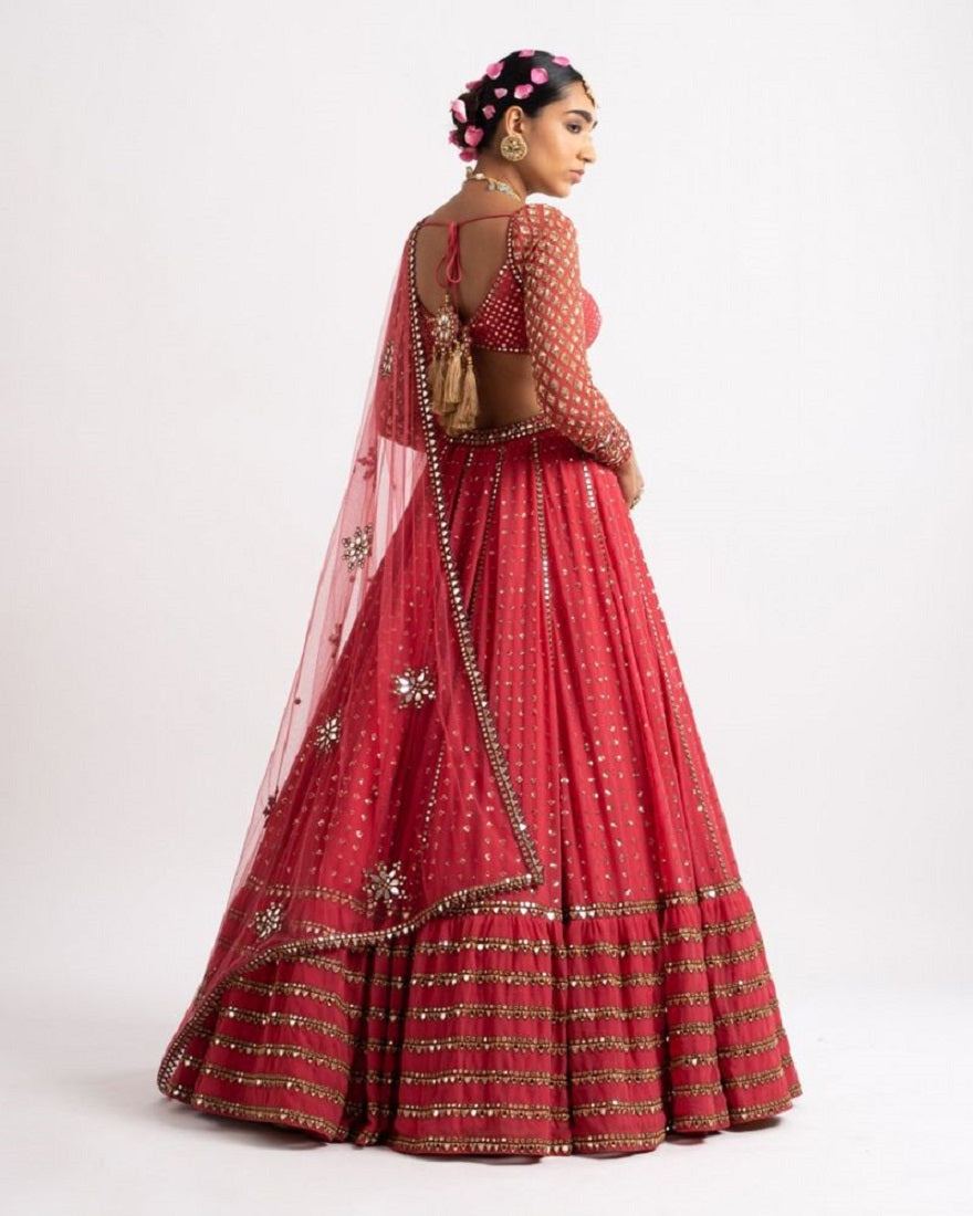 Lehenga Mart Designer Bollywood Style Wedding Wear Lehenga Choli