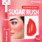 MARS Cosmetics Sugar Rush Liquid Blush - 04-Rose Slush - Distacart