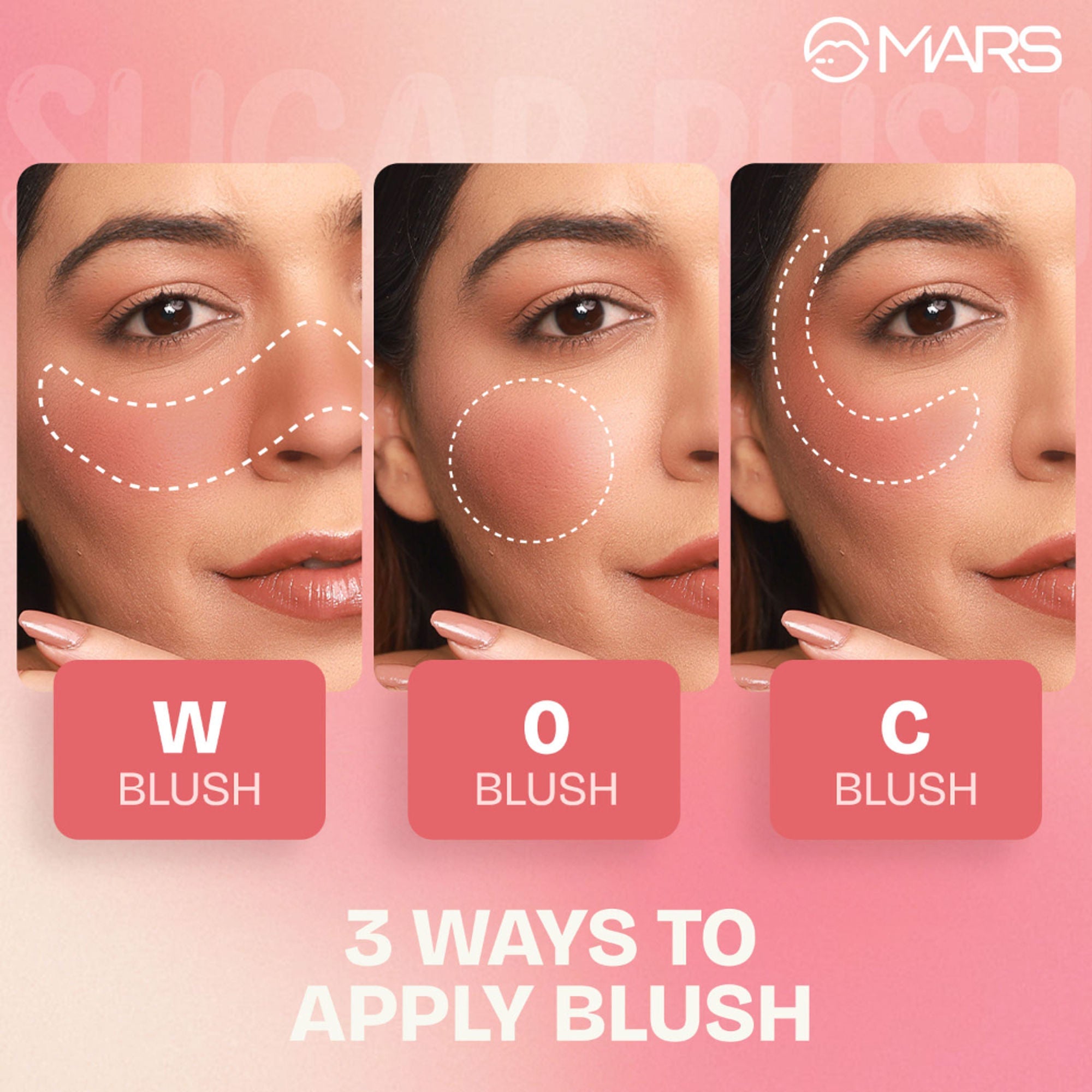 MARS Cosmetics Sugar Rush Liquid Blush - 04-Rose Slush - Distacart