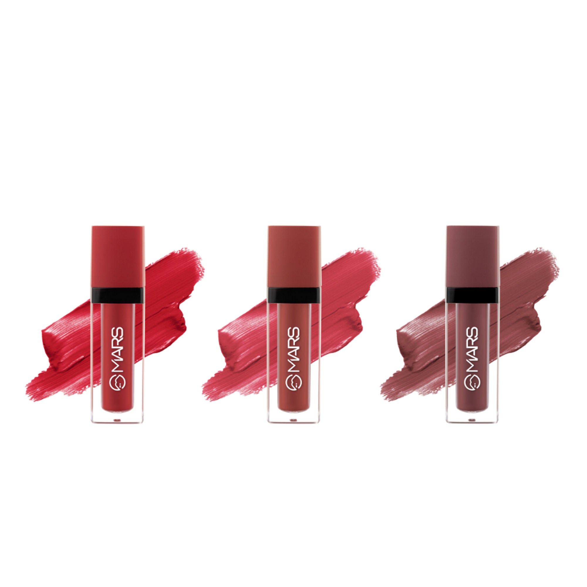 MARS Cosmetics Queen Of Mattes Reds & Maroons Liquid Lipsticks - Reds Maroons
