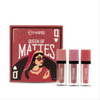 MARS Cosmetics Queen Of Mattes Reds & Maroons Liquid Lipsticks - Peaches Nude