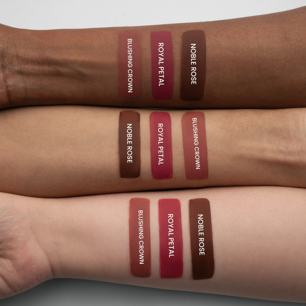 MARS Cosmetics Queen Of Mattes Reds & Maroons Liquid Lipsticks - Blushed Nudes