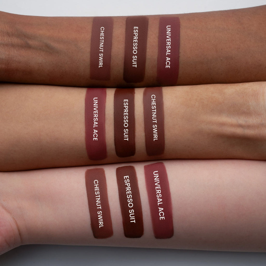 MARS Cosmetics Queen Of Mattes Reds & Maroons Liquid Lipsticks - Browns