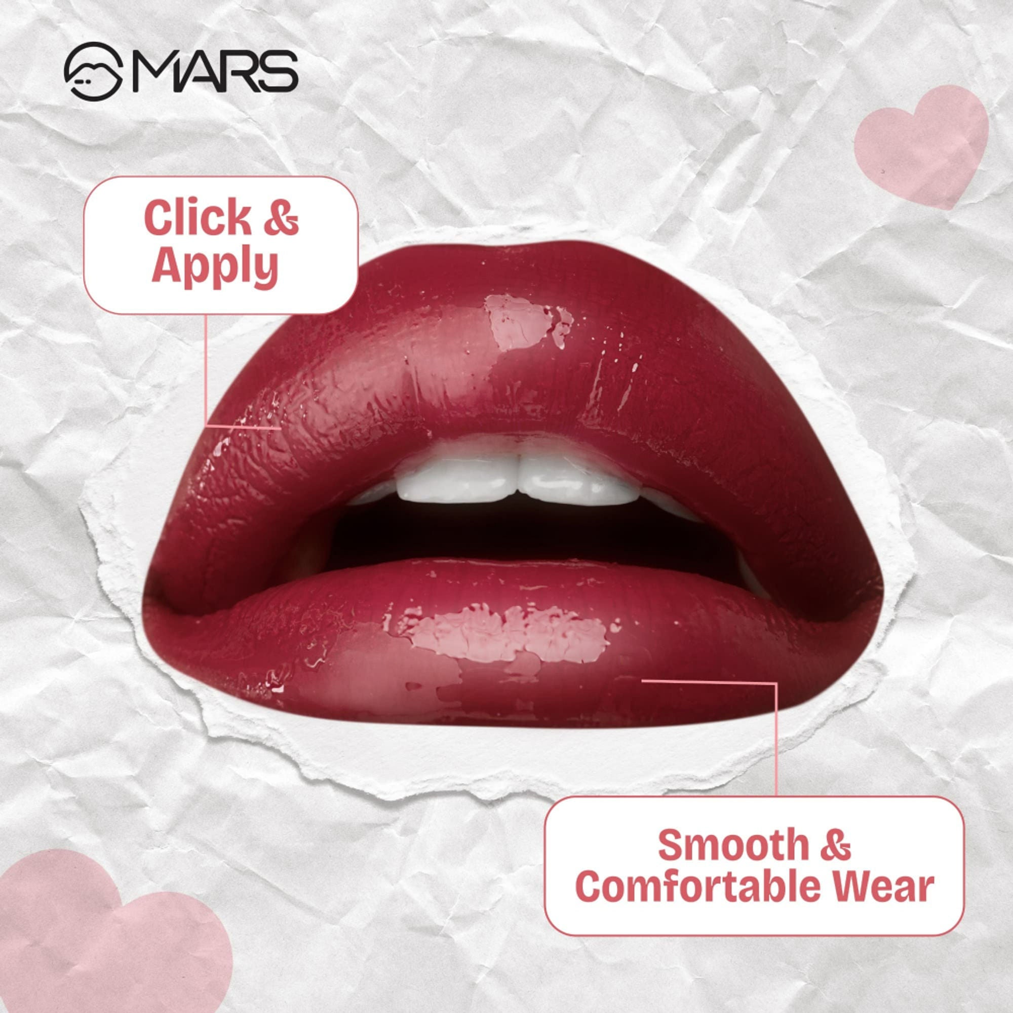 MARS Cosmetics Click Stix Gloss Lip Balm - 01-best Nude - Distacart