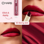 MARS Cosmetics Click Stix Gloss Lip Balm - 03-berry Jam - Distacart