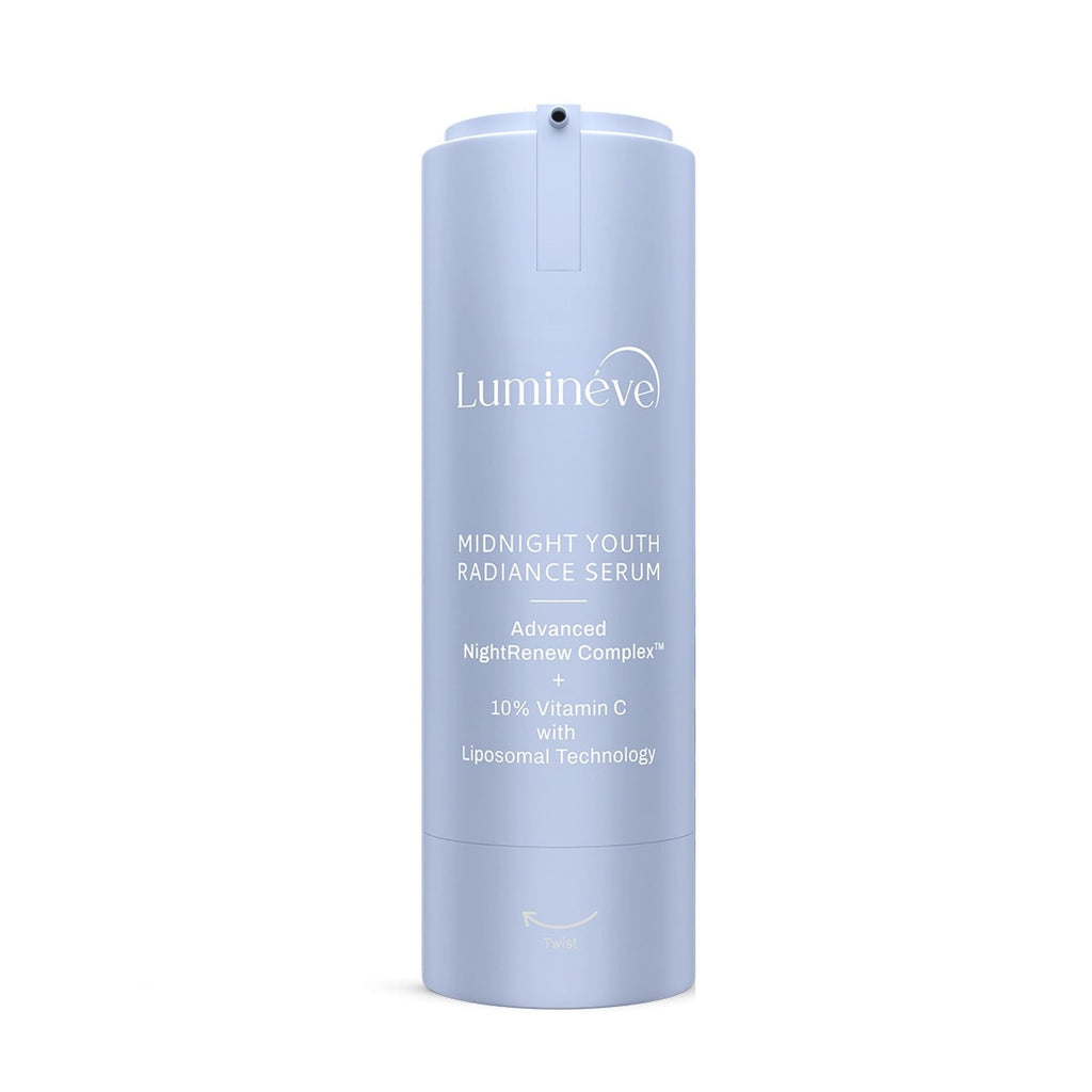 Lumineve 10% Vitamin C Face Serum for Bright, Even-Toned Skin with Advanced NightRenew Complex