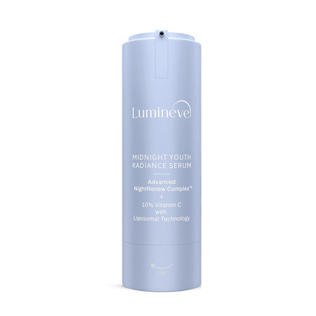 Lumineve 10% Vitamin C Face Serum for Bright, Even-Toned Skin with Advanced NightRenew Complex