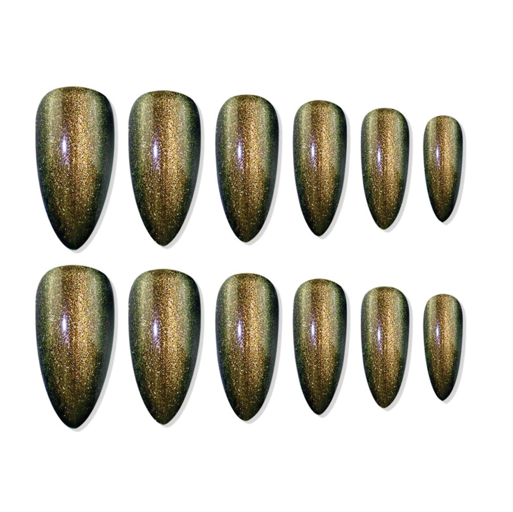 Shills Professional Reusable Press On Nails Log Almond - SPN694
