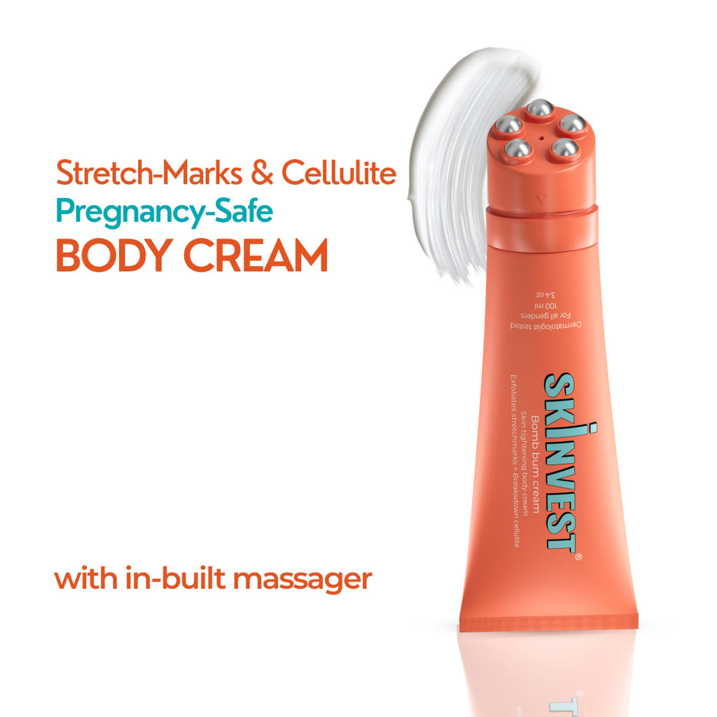 Skinvest Bomb bum cream for Stretch Marks + Cellulite