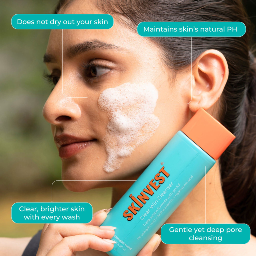 Skinvest Clear win Face Cleanser pH 5.5