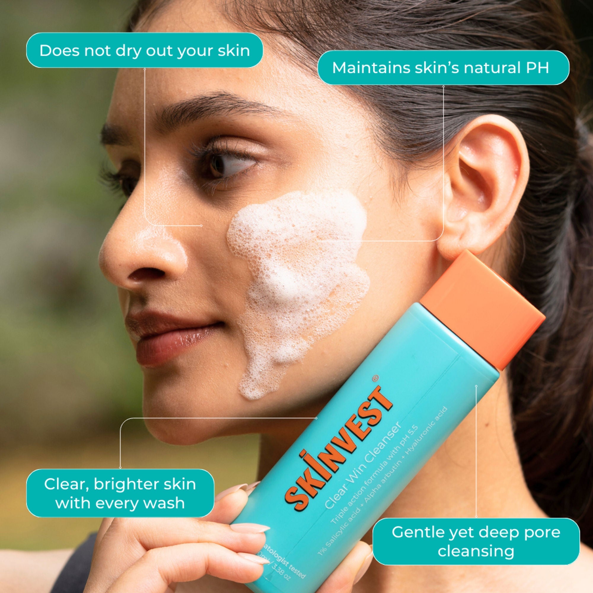 Skinvest Clear win Face Cleanser pH 5.5