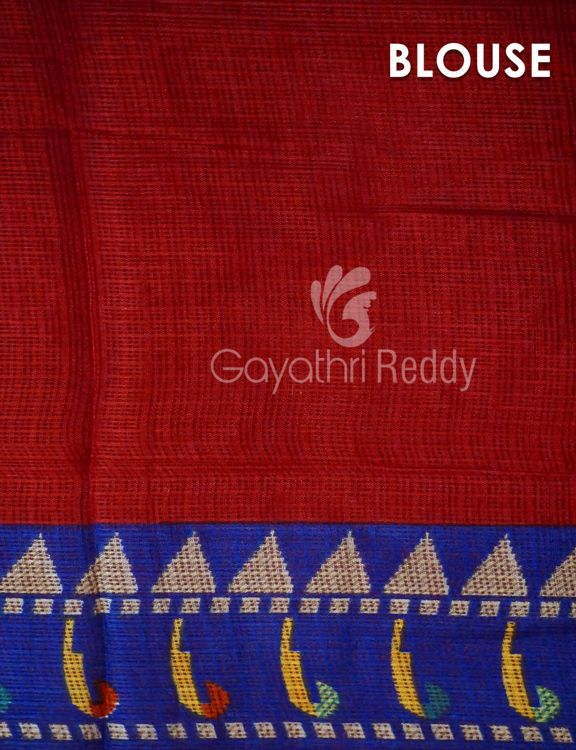 Red Colour Saree With Paithani Print Semi Soft Silk Kota Saree By Gayathri Reddy Designer Studio - Distacart