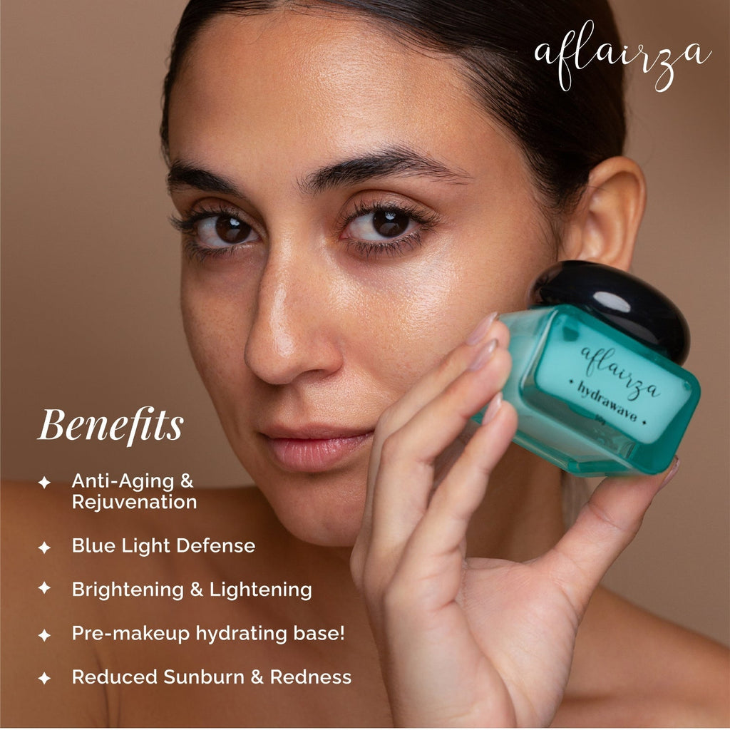 Aflairza Hydrawave Water-Based Face Moisturizer for Deep Hydration For All Skin Types
