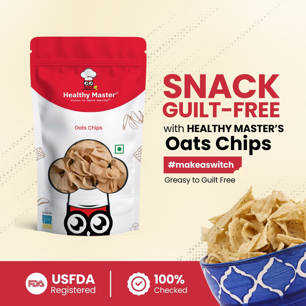 Healthy Master Light & Crispy Oats Chips - Distacart