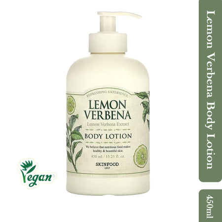 Skinfood Lemon Verbena Body Lotion - Soothing, Refreshing, Skin Softening