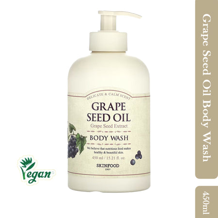 Skinfood Grape Seed Oil Body Wash - Nourishing, Antioxidant-Rich, Revitalizing
