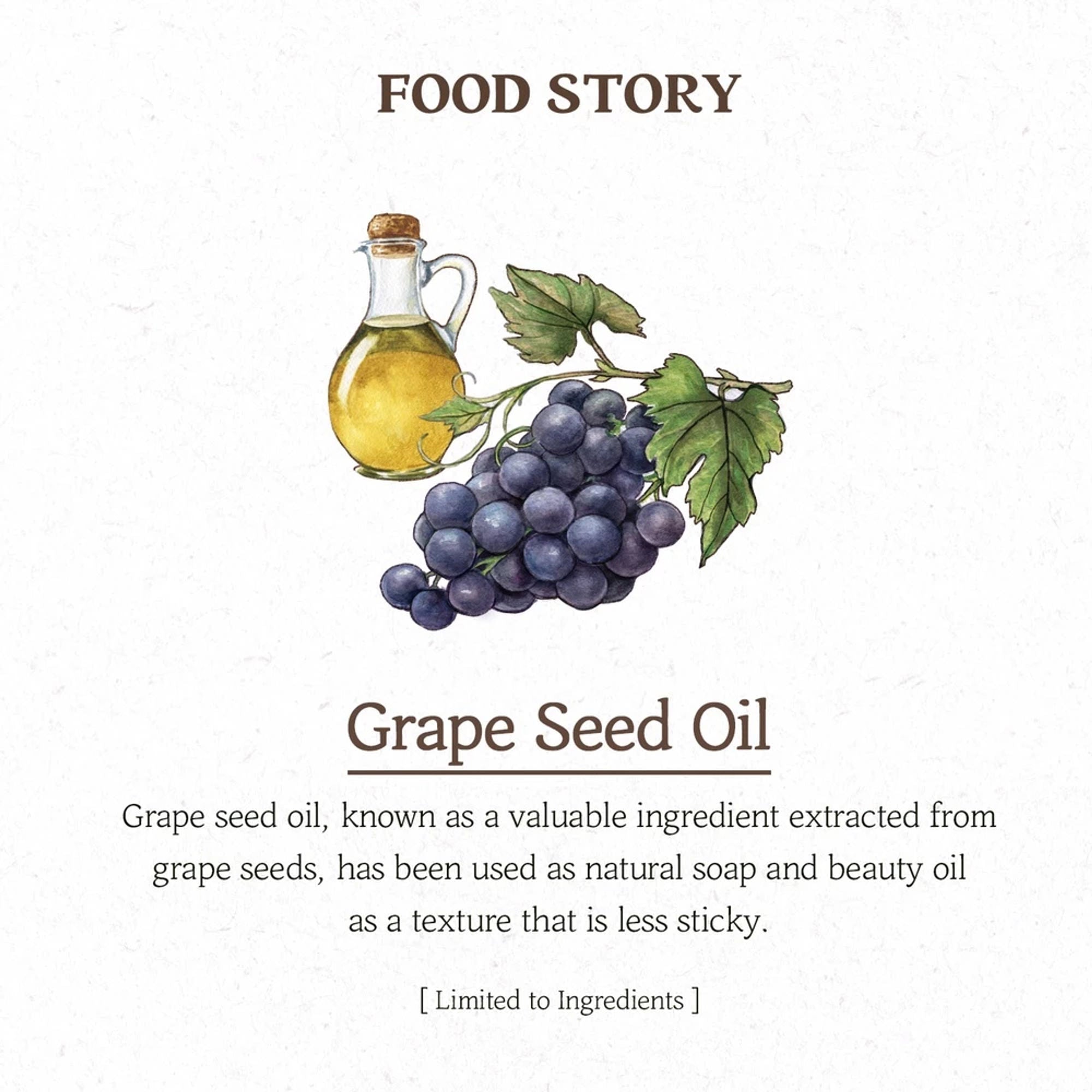 Skinfood Grape Seed Oil Body Wash - Nourishing, Antioxidant-Rich, Revitalizing
