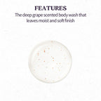 Skinfood Grape Seed Oil Body Wash - Nourishing, Antioxidant-Rich, Revitalizing