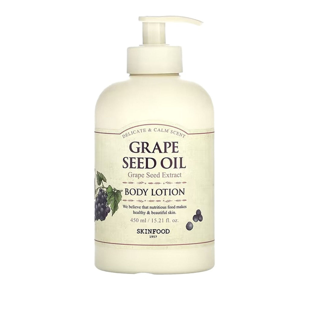 Skinfood Grape Seed Oil Body Lotion - Anti-Aging, Soothing, Skin Repair