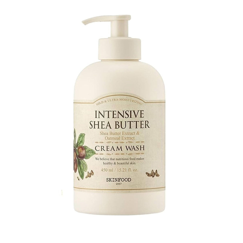 Skinfood Intensive Shea Butter Cream Wash - Nourishing, Moisturizing, Skin Softening