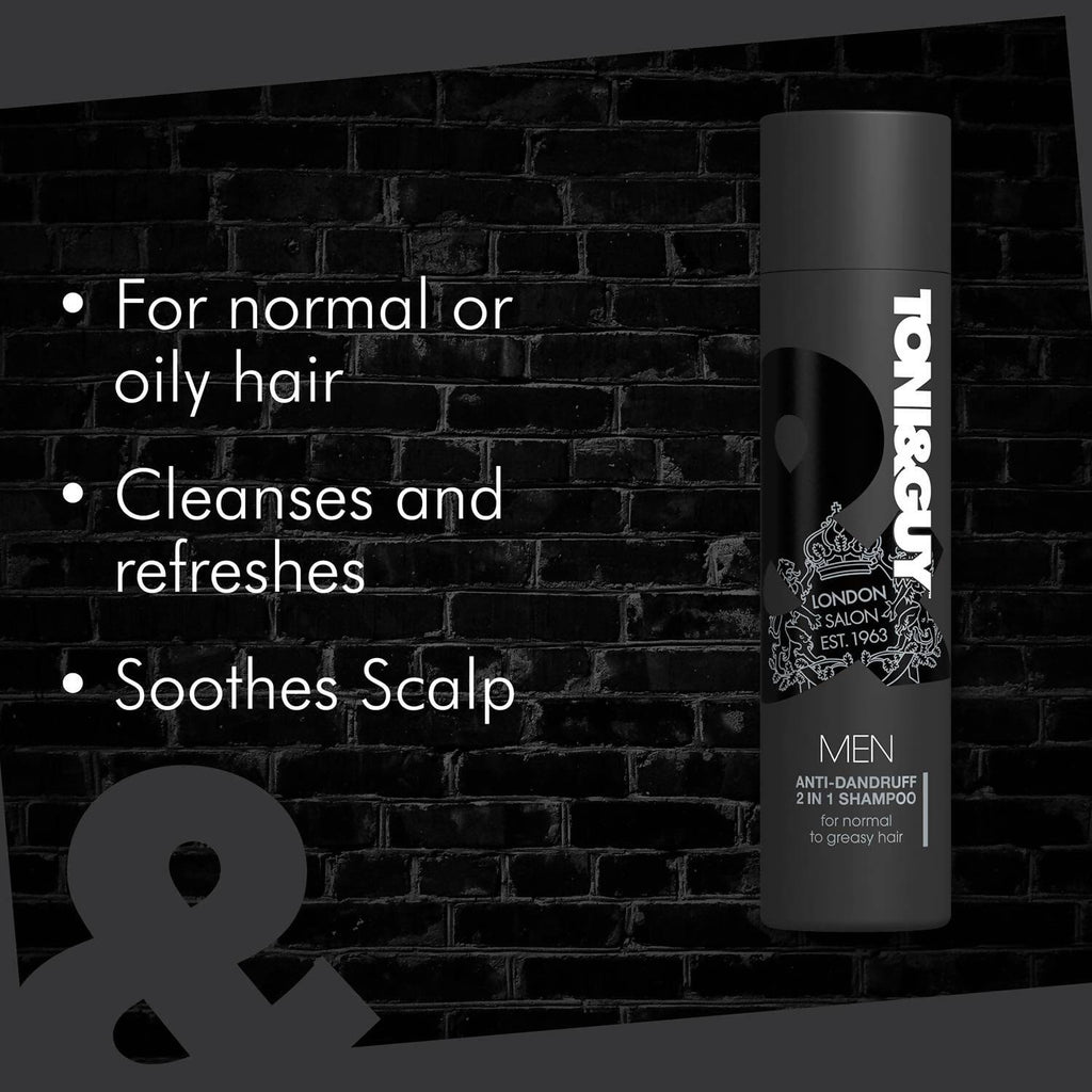 Toni&Guy Men Anti-Dandruff 2-in-1 Shampoo