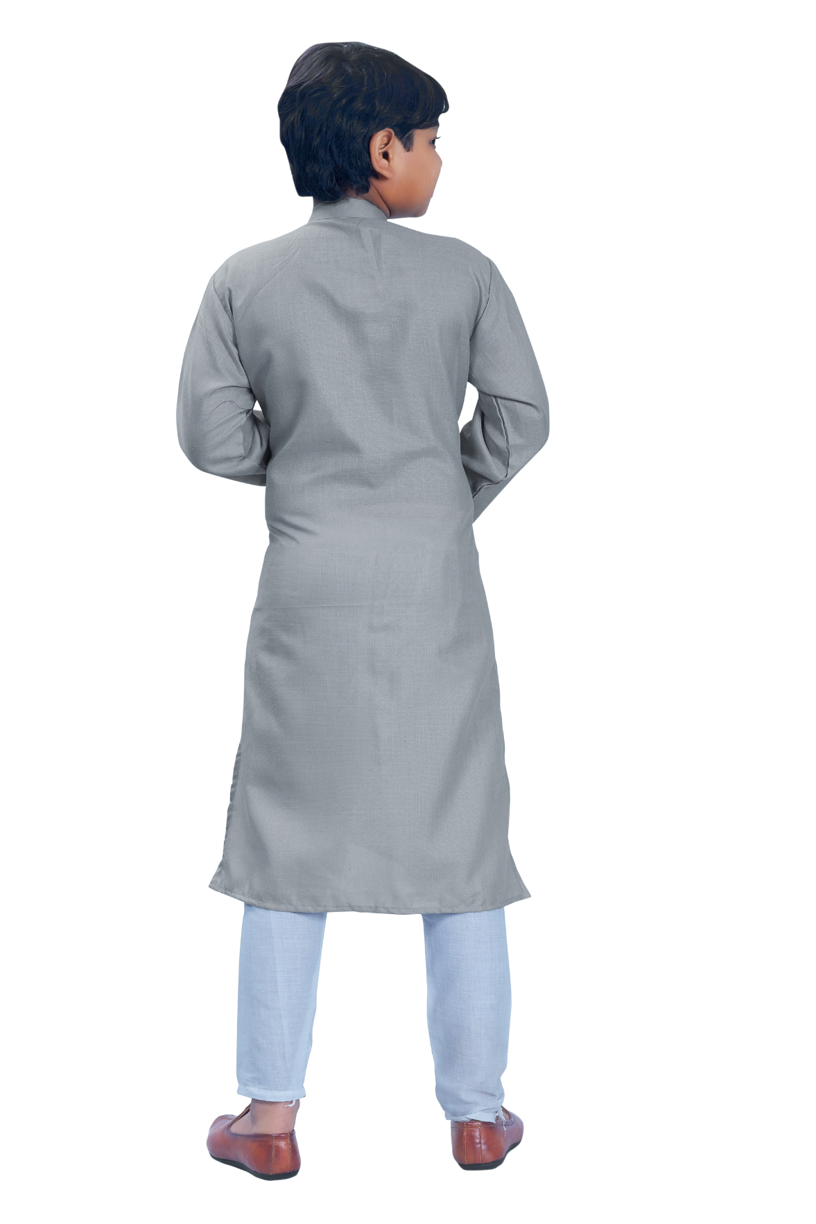 DEIANA'S Casual Designer Kurta Pyjama Set For Boys And kids (Dark Grey)