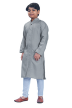 DEIANA'S Casual Designer Kurta Pyjama Set For Boys And kids (Dark Grey)