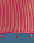 Monjolika Fashion Banarasi Silk Rani Pink Zaal Pattern Traditional Saree - Distacart