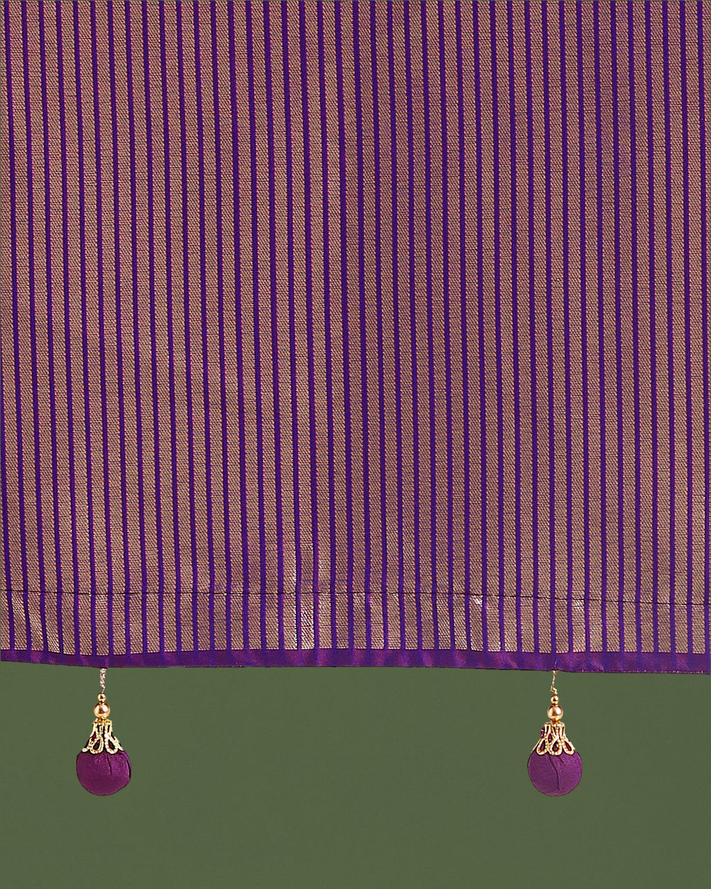 Monjolika Fashion Banarasi Silk Purple Zaal Pattern Traditional Saree - Distacart
