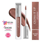 Love Earth Lip Gloss - Honey Dip (Brown Glitter)