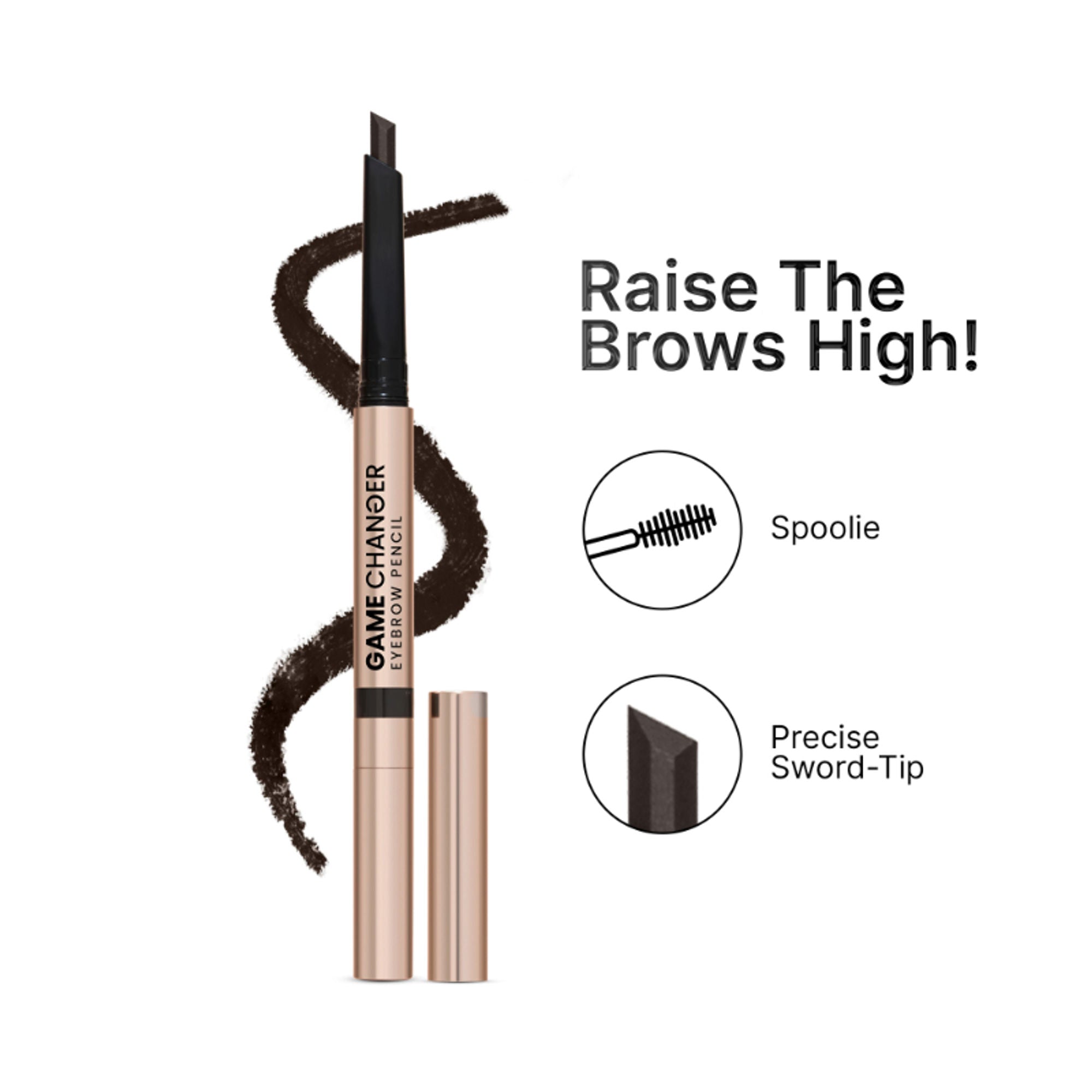 Swiss Beauty Select Game Changer Eyebrow Pencil - 1 Ash Brown