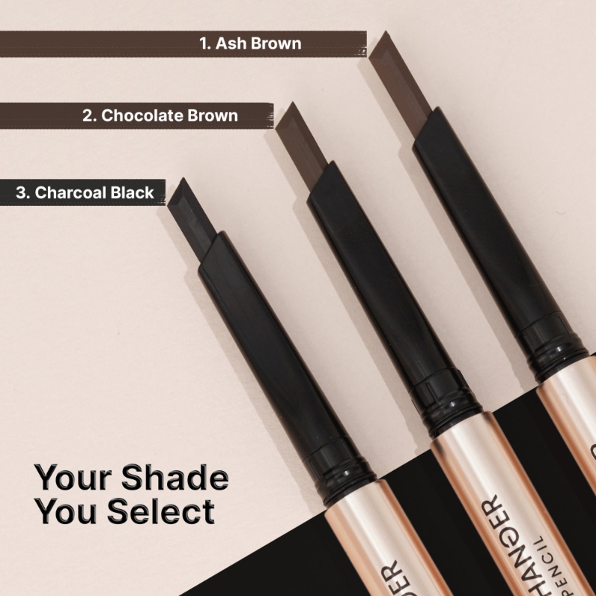 Swiss Beauty Select Game Changer Eyebrow Pencil - 2 Chocolate Brown - Distacart