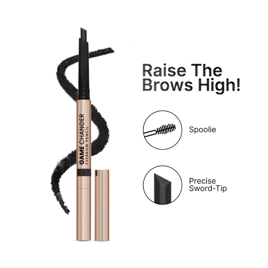 Swiss Beauty Select Game Changer Eyebrow Pencil - 3 Charcoal Black