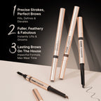 Swiss Beauty Select Game Changer Eyebrow Pencil - 3 Charcoal Black - Distacart