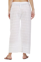 PAVONINE White Color Full Chikankari Cotton Fabric Sharara For Women - Distacart