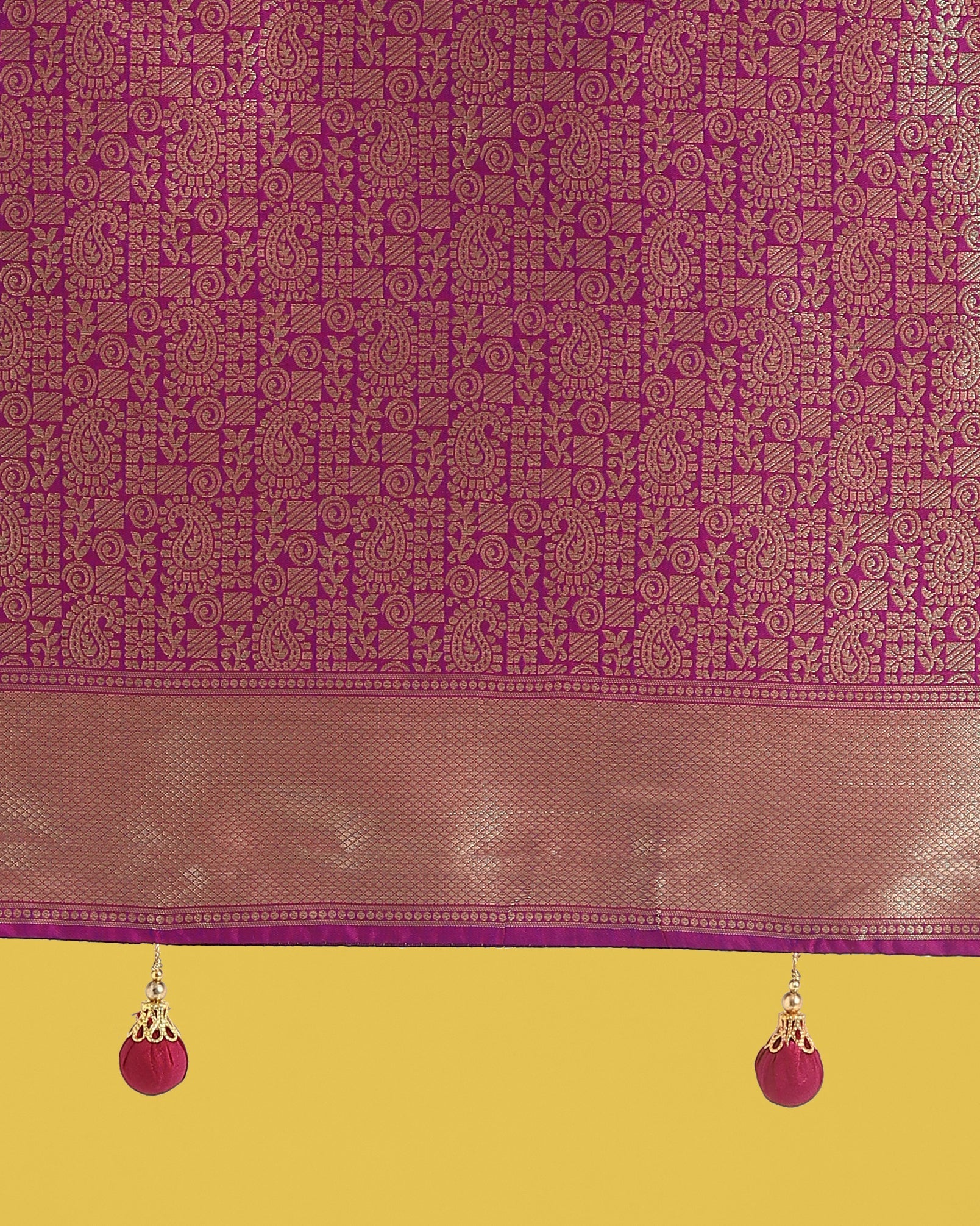Monjolika Fashion Multi Colour Banarasi Silk Zari Weaving Classic Saree - Distacart