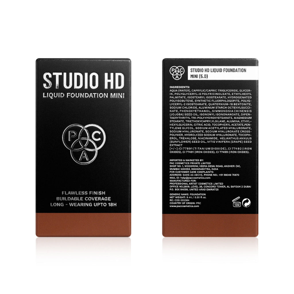 PAC Studio HD Liquid Mini Foundation - 5