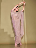 Tikhi Imli Embellished Sequinned Ready to Wear Saree - Distacart