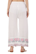 PAVONINE Rani Color Hem Half Chikankari Cotton Fabric Sharara For Women - Distacart