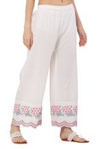 PAVONINE Rani Color Hem Half Chikankari Cotton Fabric Sharara For Women - Distacart