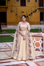 Lorenvalley Fashion Off White Raspberry Plain with Canvas and Can Can Lehenga Choli with Dupatta - Distacart