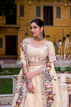 Lorenvalley Fashion Off White Raspberry Plain with Canvas and Can Can Lehenga Choli with Dupatta - Distacart