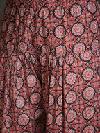 Indo Era Floral Printed V-Neck Pure Cotton Straight Kurta With Salwar - Distacart