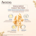 Aveeno Skin Relief Moisturising Lotion - Oat + Shea Butter Body Moisturizer For Dry & Sensitive Skin